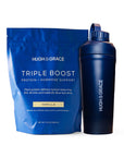 Triple Boost Protein + Hormone Support Vanilla and Shaker