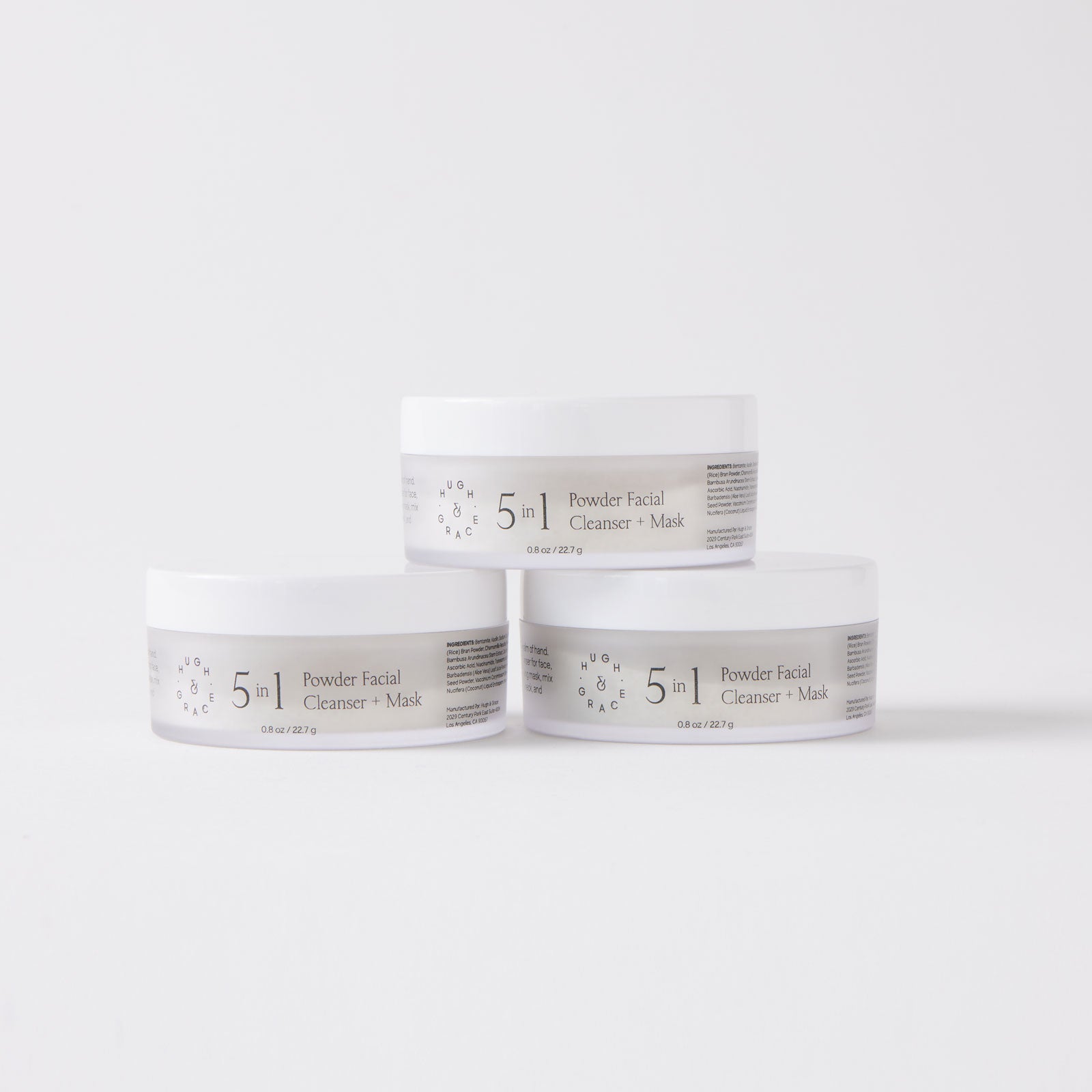 5 in 1 Powder Facial Cleanser (Set of 3)