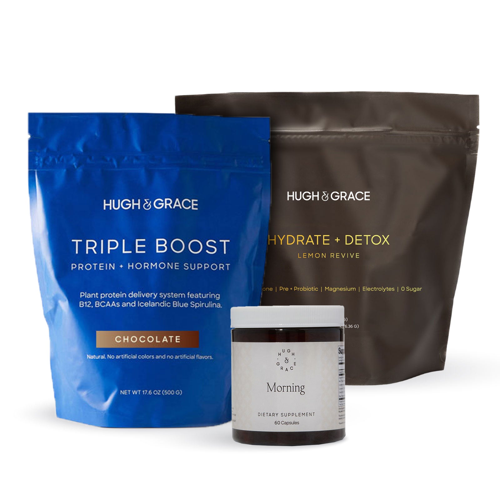 The Routine + Triple Boost Chocolate – Hugh & Grace