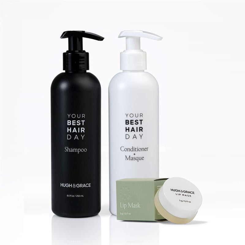 Your Best Hair Day: Shampoo and Conditioner + Masque &amp; Lip Mask